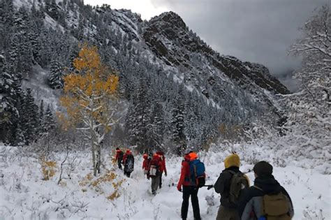 Utah Climbers Rescued In ‘miracle On Mt Olympus During Storm