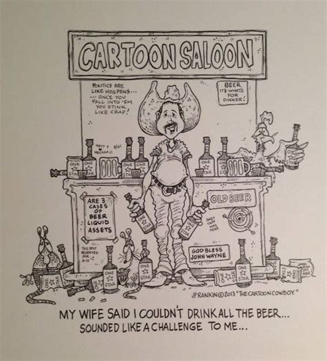 JP RANKIN The Art Of THE CARTOON COWbabe All The BEER