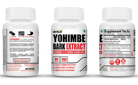 Buy Yohimbe Bark Extract Fat Burner Supplement In India Standardized