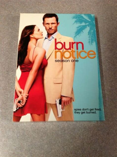 Burn Notice Season 1 Dvd 2009 4 Disc Set Ebay