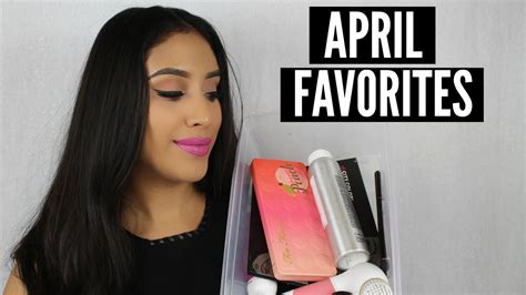 April Monthly Favorites Skin Care Youtube