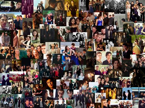 Aesthetic Collage Vampire Diaries Wallpapers Wallpaper Cave