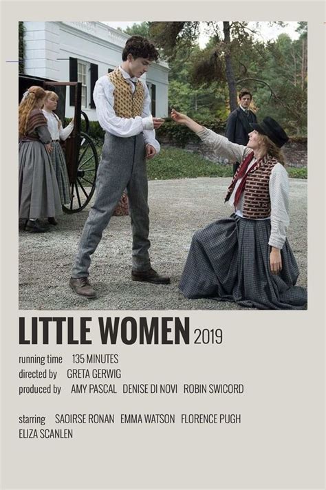 Little Women By Maja Filmposterdesign Film Posters Minimalist
