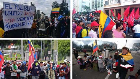 Movimientos Indígenas Ratificaron Continuación Del Paro En Ecuador El