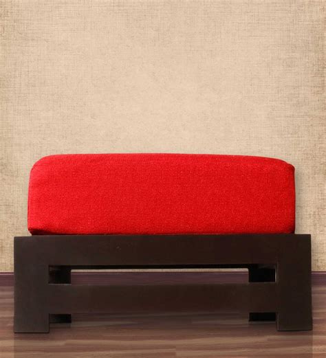 Buy Jinjer Low Height Distinguished Red Stool By Arra Online Foot Stools Foot Stools