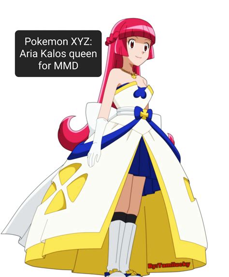 mmd model request pokemon xyz aria kalos queen by savian721 on deviantart