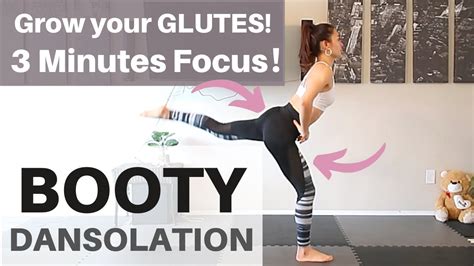 Booty Workoutgrow Your Glutes Min Hip Up Dansolation Youtube