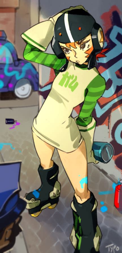 Gum Jet Set Radio And 1 More Drawn By Optionaltypo Danbooru