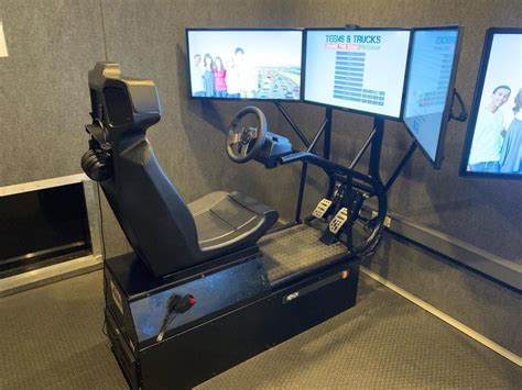 Driving Simulator Teaches Teens How To Safely Share The Road With Semi