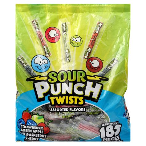 Sour Punch Twists Assorted Flavor Candy Shop Candy At H E B