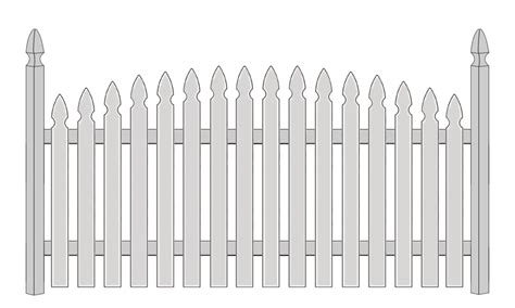 Picket Fence Drawing At Explore Collection Of