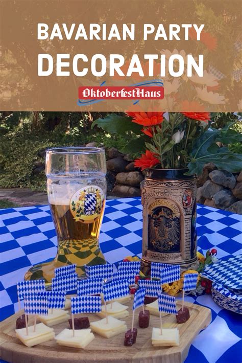 Everything You Need For Your Bavarian Party Decor