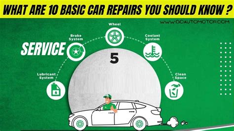 What Are 10 Basic Car Repairs You Should Know Go Auto Motor