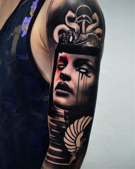 Egyptian Cleopatra Tattoo