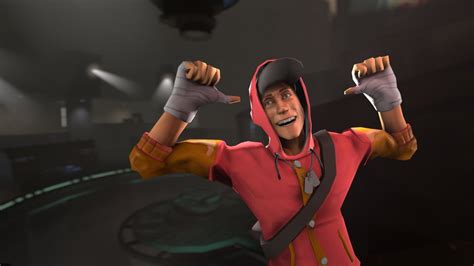 Tf2 Sfm Poster Of My Scout Sorry About The Minor Clipping Tf2