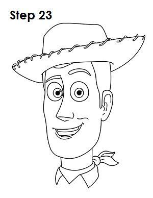 Woody Drawing 23 Easy Disney Drawings Toy Story Coloring Pages