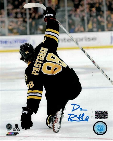 The washington capitals in a pivotal game 5 showdown. David Pastrnak Boston Bruins Signed Autographed Ice Swipe ...