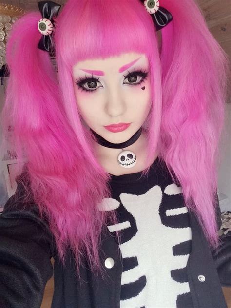 1 likes tumblr goth hair pastel goth fashion pink goth