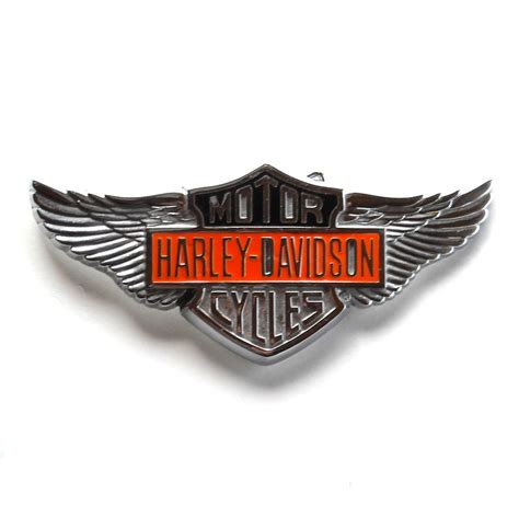 Large Wings Harley Davidson Motor Cycles Belt Buckle