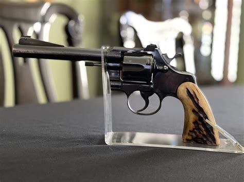 Colt Officers Model Special Target Revolver Chambered In 22 Lr