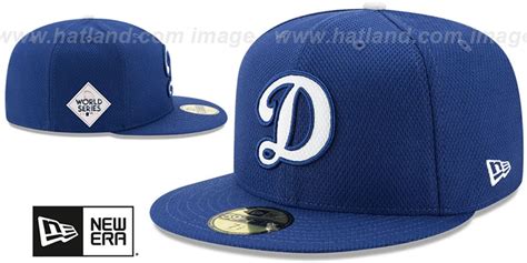 Los Angeles Dodgers 2017 World Series Batting Practice Hat