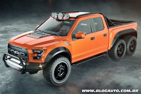 Ford F 150 Raptor Ganha Versão Com Seis Rodas Blogauto