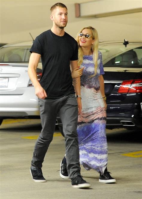 Rita Ora And Calvin Harris Spend The Day Shopping Together In Los Angeles Capital