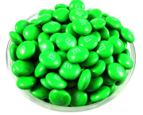 Green Mandms Chocolates And Sweets