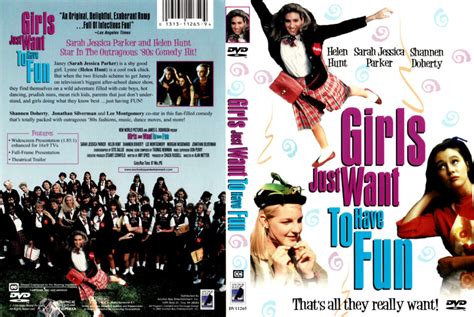 Girls Just Want To Have Fun 1984 Dvd Cover And Label Dvdcovercom