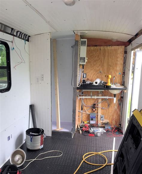 Couples Enclosed Trailer Camper Conversion And How They Built It Artofit