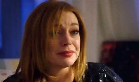 Lindsay Lohan Breaks Down On Tv As She Discusses Celebrity
