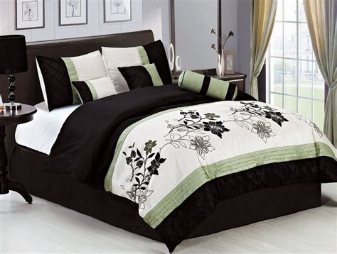 Black And Green Bedding Ieqgczi Divesplashes Comforter Sets Green