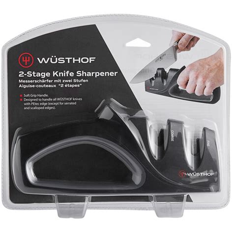 wusthof 3059730101 2 stage handheld knife sharpener