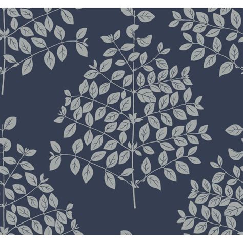 York Wallcoverings Candice Olson Modern Nature 2nd Edition Navy And