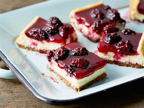 Blackberry Cheesecake Squares Recipe Ree Drummond Food Network