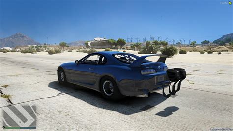 Download Toyota Supra Drag Racing Car For Gta 5