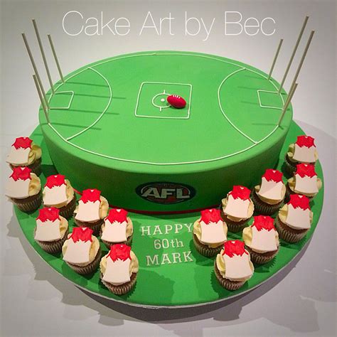 Afl Football Cake By Cake Art By Bec Profile Phpid 253457001361590andref