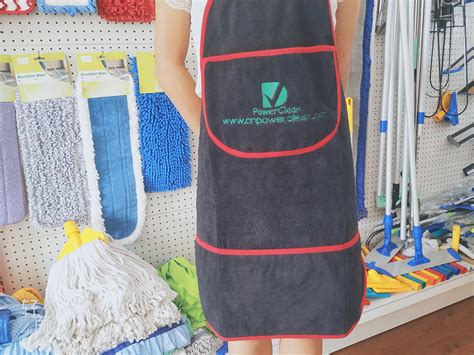 Microfiber Thick Unisex Full Apron Waterproof Auto Detailing Apron For