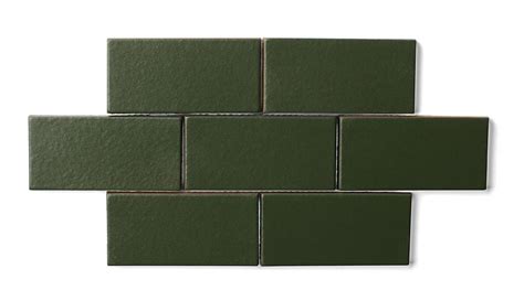 Hunter Green Fireclay Tile