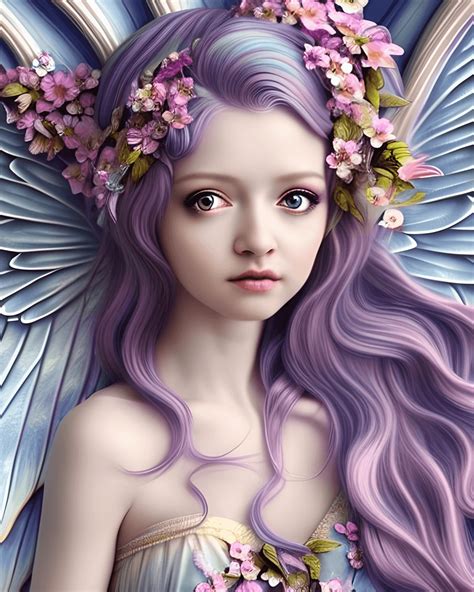 Beautiful Fairy Graphic · Creative Fabrica