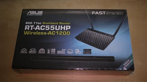 Single usb 2.0 and a single usb 3.0 port. ASUS RT-AC55UHP - YouTube