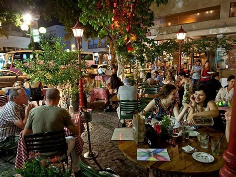 Piazza Café Restaurants In Tel Aviv City Center Israel