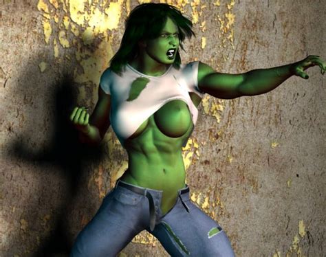 She Hulk Angry Cg Art She Hulk Porn Gallery Luscious Hentai Manga