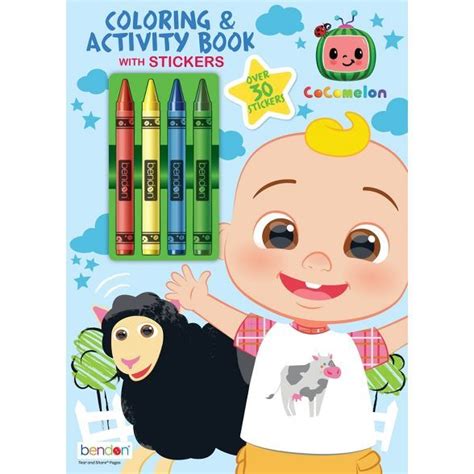 Cocomelon Coloring Book With Crayons Coloring Books Little Girl Toys