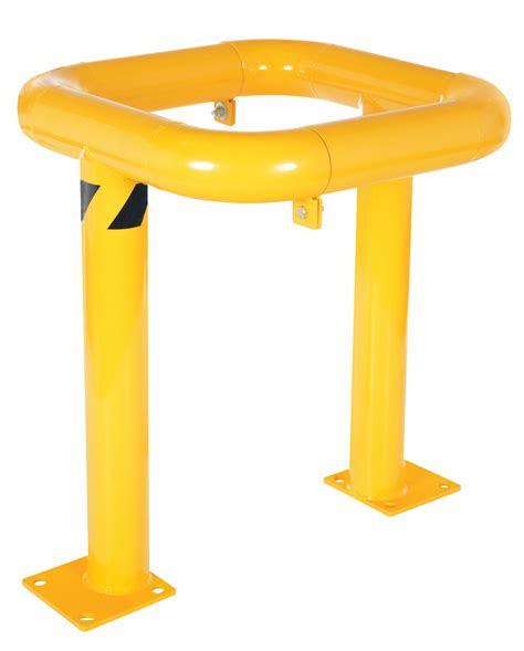 Grainger Approved Round Or Square Yellow Column Protector Fits Column