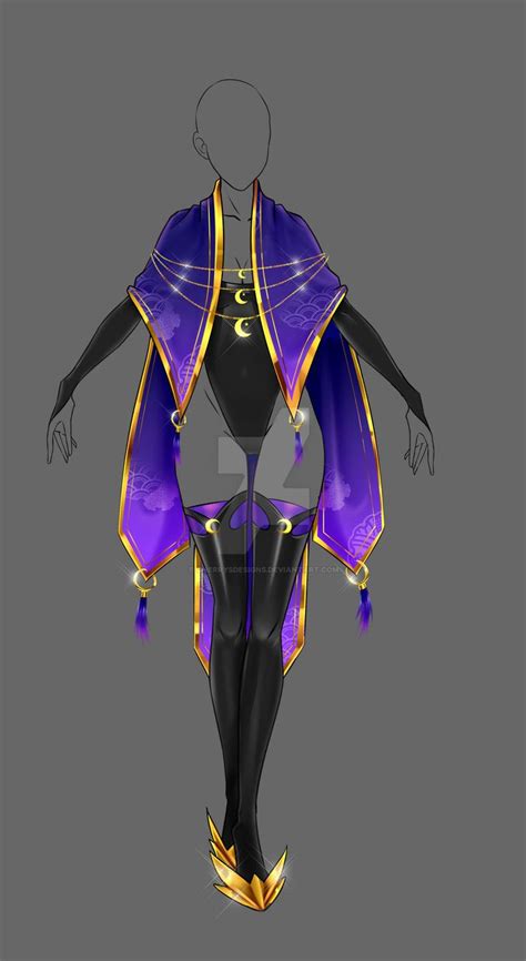 Closed Auction Adopt Divine Mage Outfit By Cherrysdesigns On