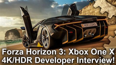 4k Hdr Forza Horizon 3 Xbox One X Full Developer