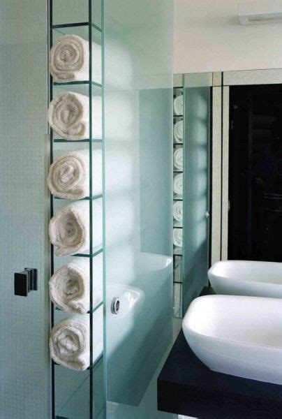 The good news is that small bathroom storage ideas do exist. 34 Space-Saving Towel Storage Ideas for your Bathroom ...