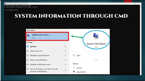 How To Check System Information Using Cmd In Windows 10 2 Way To