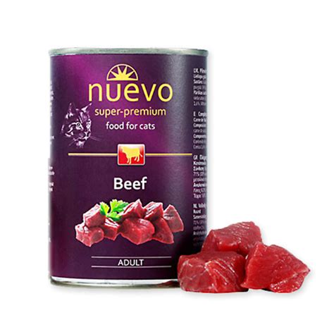 NUEVO Cat Adult Beef Konzerva 400g FarmaMix